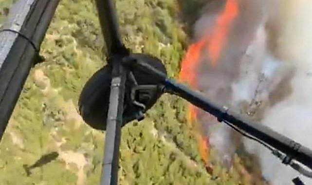 Denizli'de Orman yangını alarmı: Cankurtaran Mevkii alevlere teslim