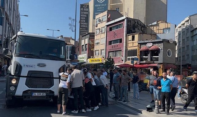 Ezilmekten kıl payı kurtuldu