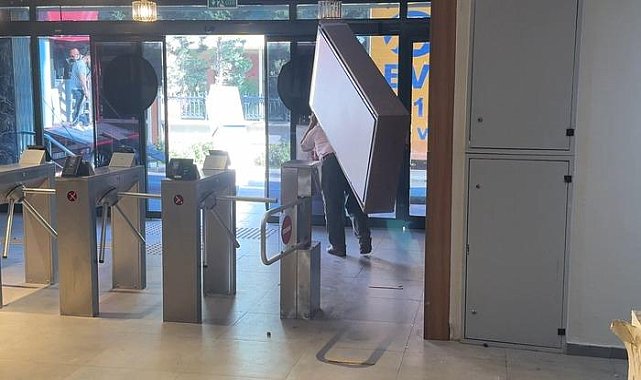 Garip olay: Tahliye davasını kaybeden öğrenci yurdunda eşya kaçırma girişimi!