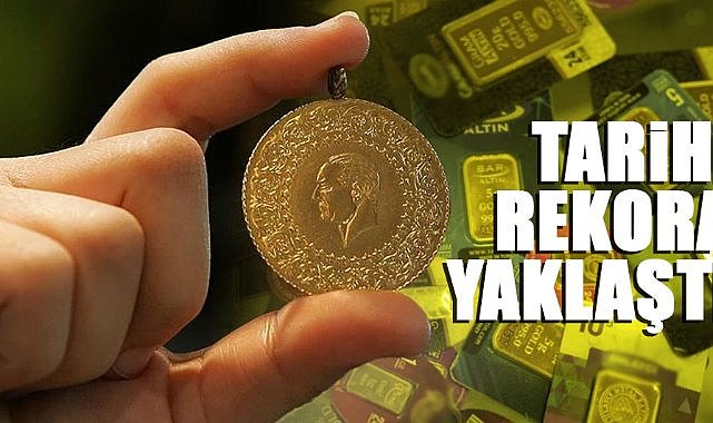 Gram altın tarihi rekora doğru