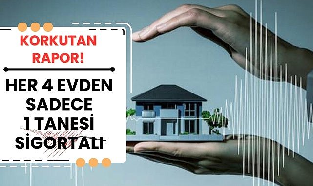 Her dört evden sadece birinde var!