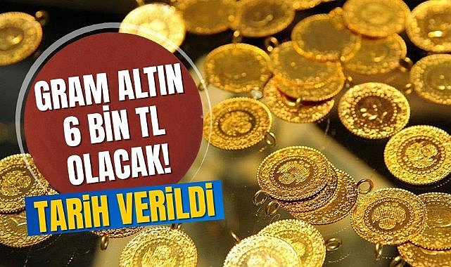 İslam Memiş duyurdu! Gram altın bu tarihte 6 bin TL olacak