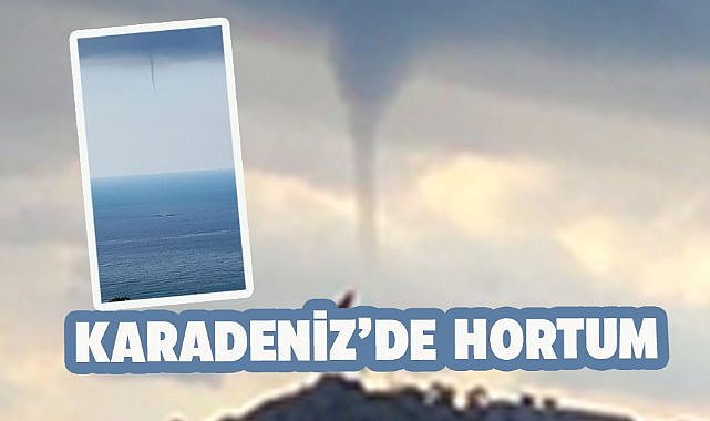 Karadeniz'de hortum!