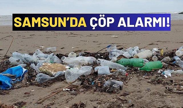 Karadeniz'deki plajlarda çöp alarmı! Samsun da listede...