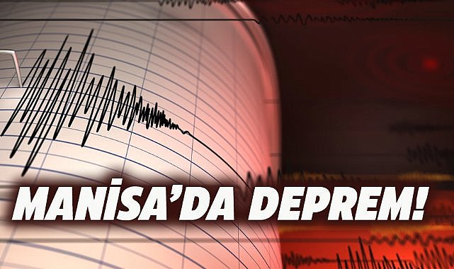 Manisa'da 4 büyüklüğünde deprem
