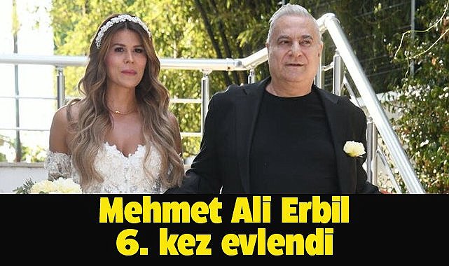 Mehmet Ali Erbil ile Gülseren Ceylan dünyaevine girdi!