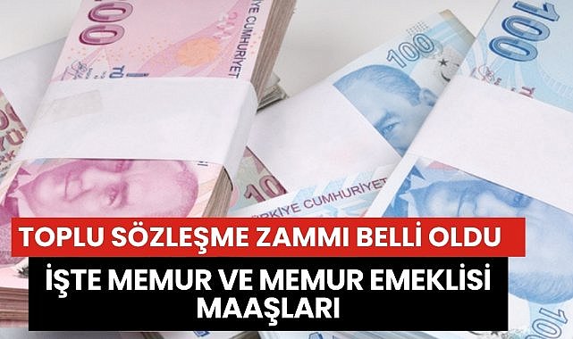 Memur ve memur emeklisi ne kadar maaş alacak?