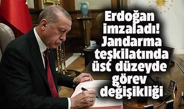 Resmi Gazete yayımlandı! Jandarma teşkilatında üst düzeyde görev değişikliği