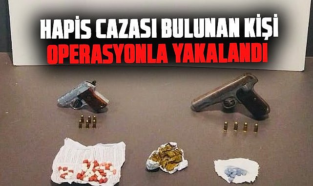 Samsun Atakum'da hapis cazası bulunan kişi operasyonla yakalandı