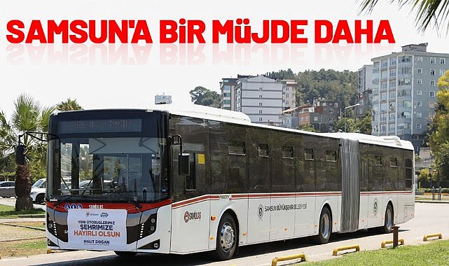 Samsun Büyükşehir Belediye Başkanı Halit Doğan'dan müjde