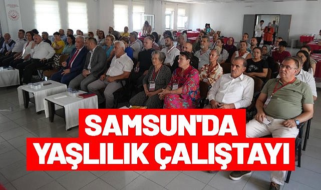 Samsun'da yaşlılık çalıştayı