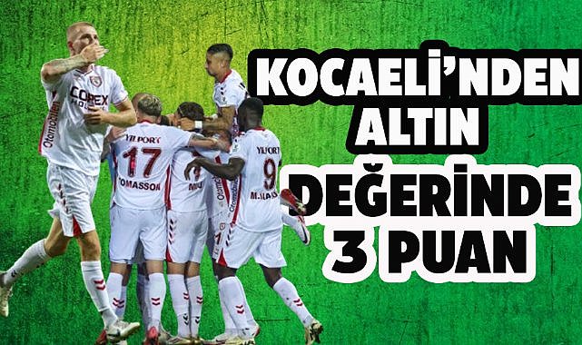 Samsunspor, Kocaelispor'u 1-0 mağlup etti