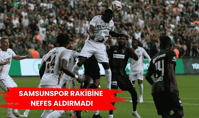 Samsunspor, Kocaelispor'u ablukaya aldı