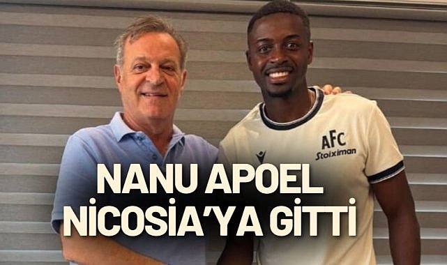 Samsunspor'un eski oyuncusu Nanu, APOEL Nicosia'ya transfer oldu