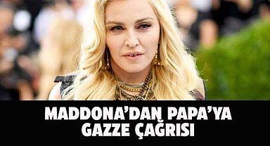 Şarkıcı Madonna Gazze'deki çocuklara kayıtsız kalmadı!