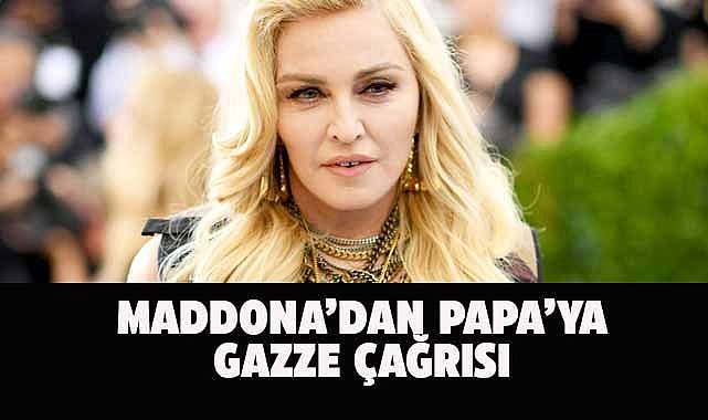Şarkıcı Madonna Gazze'deki çocuklara kayıtsız kalmadı!