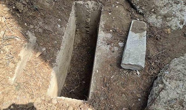 Tarihi kabirler, define arayan kişiler tarafından tahrip edildi