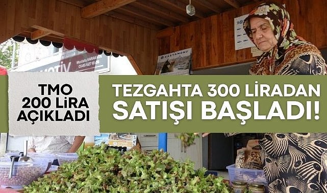 TMO 200 lira açıkladı, tezgahta 300 liradan satışı başladı!