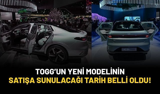 TOGG'un sedan modelinin satışa sunulacağı tarih belli oldu!