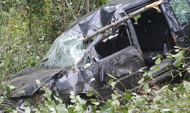 Trabzon'da feci kaza! 1 ölü! 2 yaralı