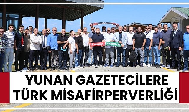 Türk ve Yunan gazeteciler kahvaltıda buluştu