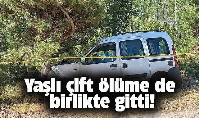 Yaşlı çifti ölüm bile ayıramadı