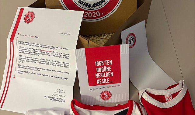 1965 Samsunspor Derneği'nden taraftarlara özel hediye