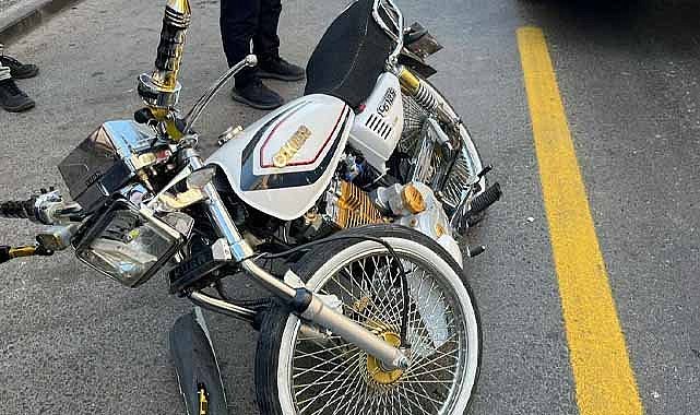 74 yaşındaki motosiklet sürücüsü kazada öldü