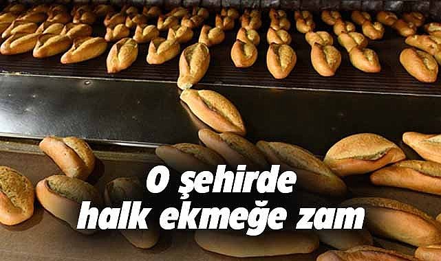 Adana'da halk ekmeğe zam geldi