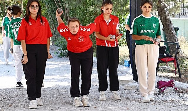 Alaçam, bocce sporunun merkezi oldu