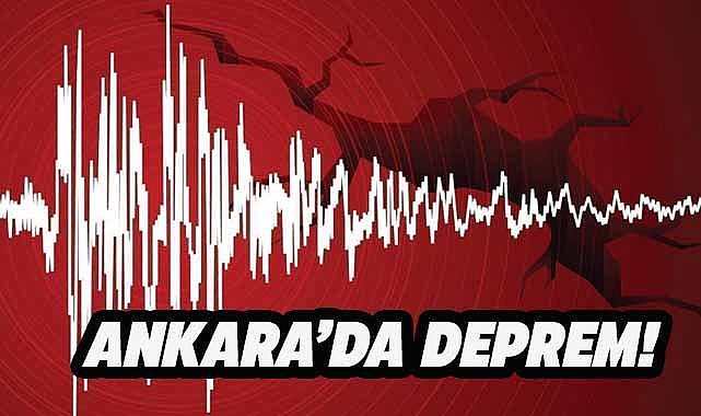 Ankara'da 3,5 büyüklüğünde deprem meydana geldi