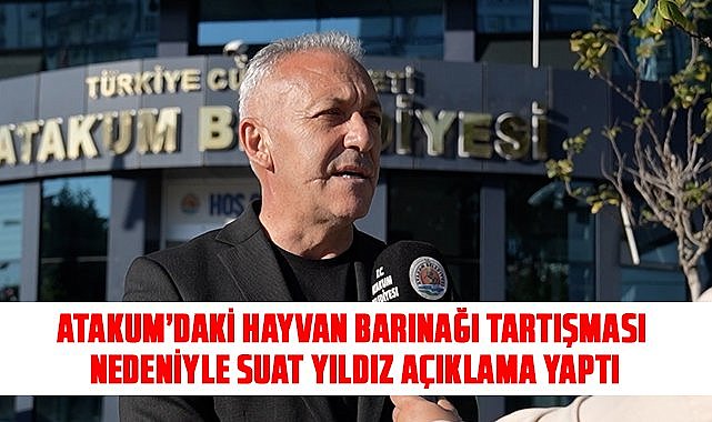 Atakum’daki hayvan barınağı tartışması nedeniyle Suat Yıldız açıklama yaptı