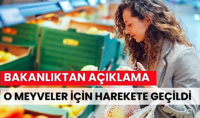 Bakanlık limon ve elma için harekete geçti
