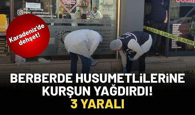 Berberde husumetlilerine kurşun yağdırdı! 3 yaralı