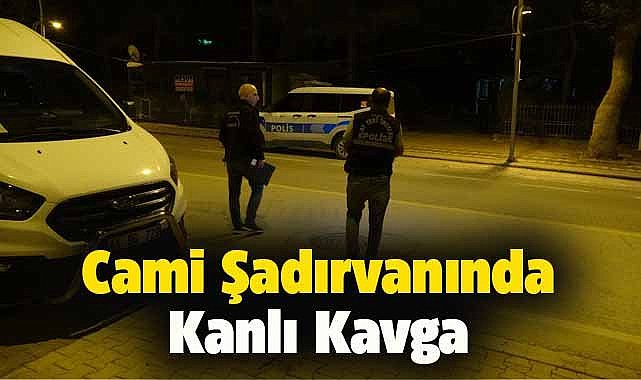 Cami şadırvanında silahlı kavga! 3 yaralı