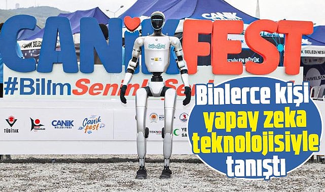 Canik Belediyesi'nden rekor! Binlerce kişi yapay zeka teknolojisiyle tanıştı