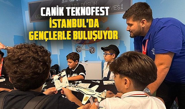 Canik TEKNOFEST İstanbul'da gençlerle buluşuyor 