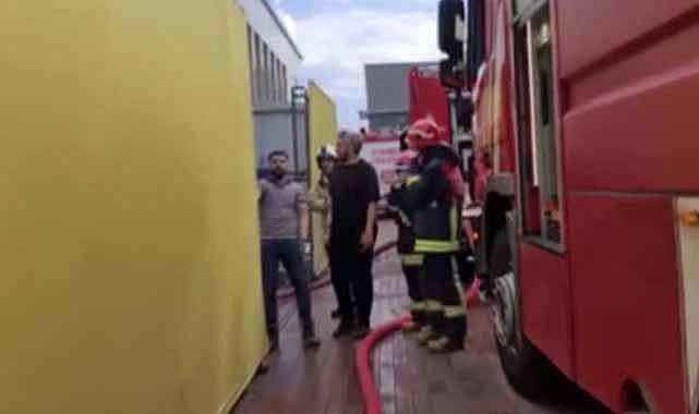 Cemal Reşit Rey Konser Salonu'nda yangın