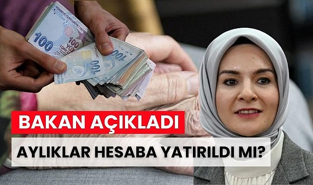 Engelli ve yaşlı aylıkları yatırılmaya başlandı