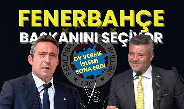 Fenerbahçe başkanını seçiyor: Oy verme işlemi sona erdi