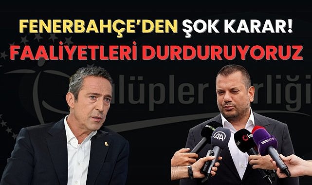 Fenerbahçe'den "Kulüpler Birliği" tepkisi