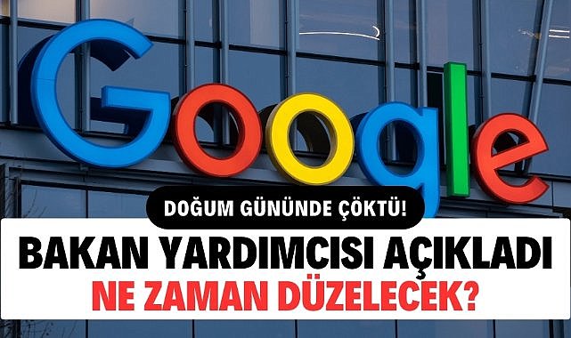 Google doğum gününde çöktü