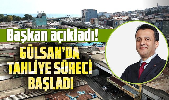 Gülsan Sanayi Sitesi’nde tahliyeler başladı! Halit Doğan'dan açıklama