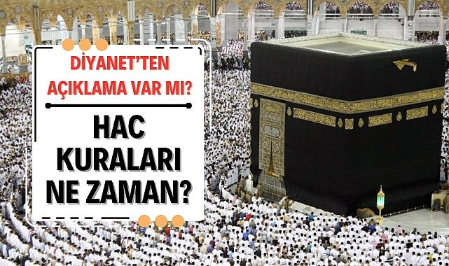 Hac kura çekimi ve sonucu ne zaman?