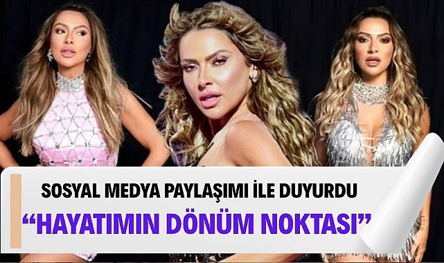 Hadise sosyal medyadan duyurdu