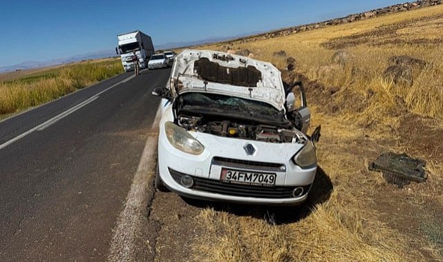 İki otomobil çarpıştı! 4 kişi yaralandı