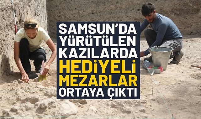 İkiztepe Höyüğü'nde yapılan kazılarda "hediyeli mezarlar" ortaya çıkarıldı