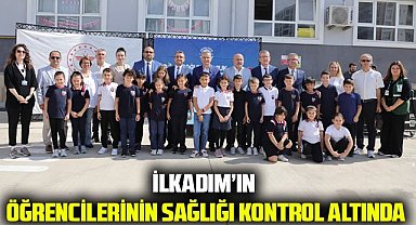 İlkadım'ın öğrencilerinin sağlığı kontrol altında