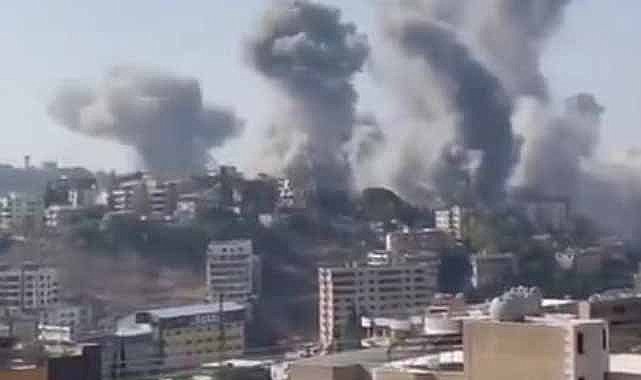 İsrail Lübnan'a saldırdı! 5 kişi öldü