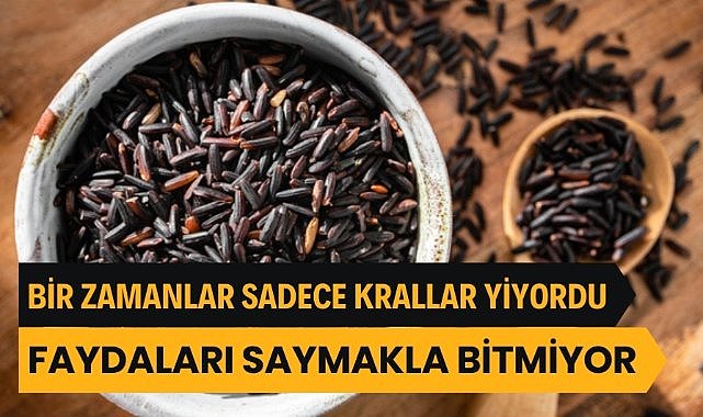 Japonların şifa kaynağı: Siyah pirinç
